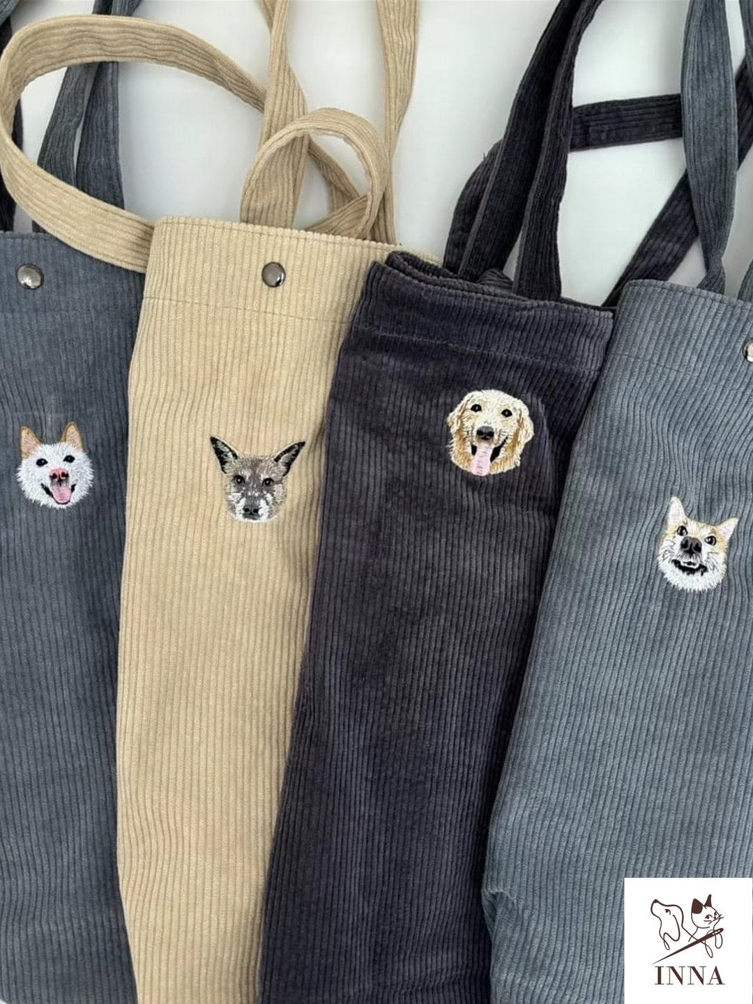 Bags|Corduroy canvas bags