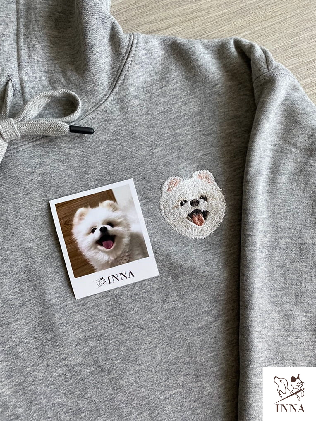 Long-sleeved top|Quilted hoodie