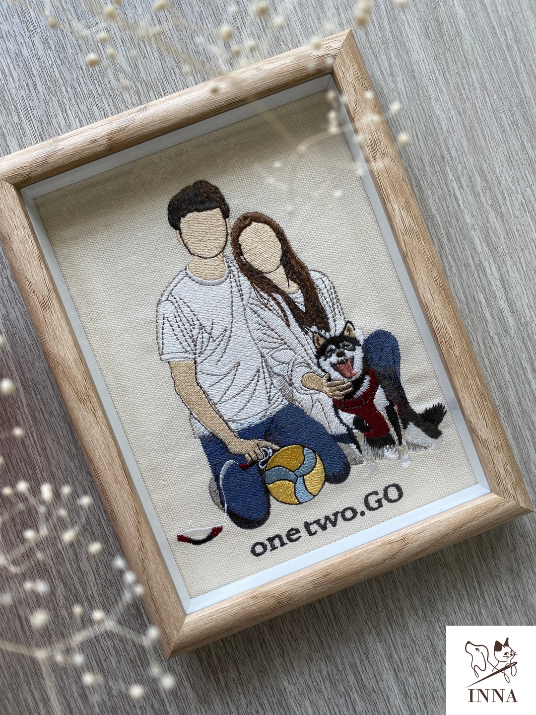 Photo frame|8-inch large photo frame
