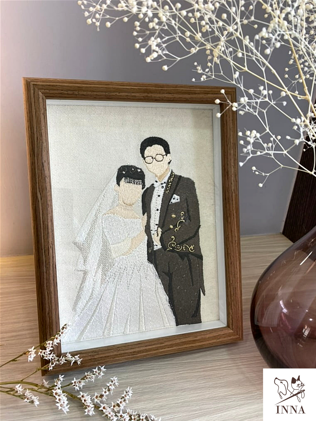 Photo frame|8-inch large photo frame