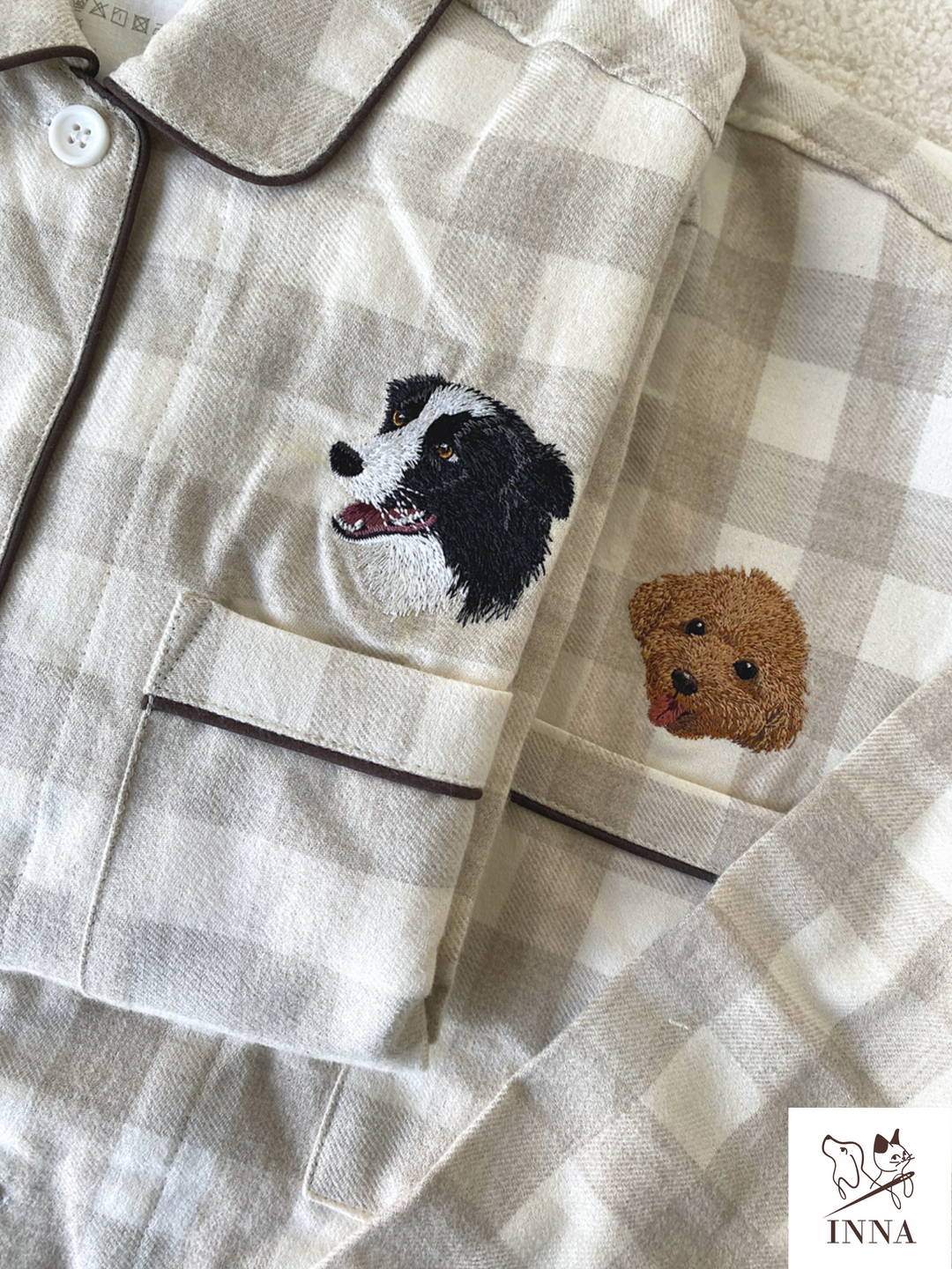 睡衣｜法蘭絨長袖睡衣