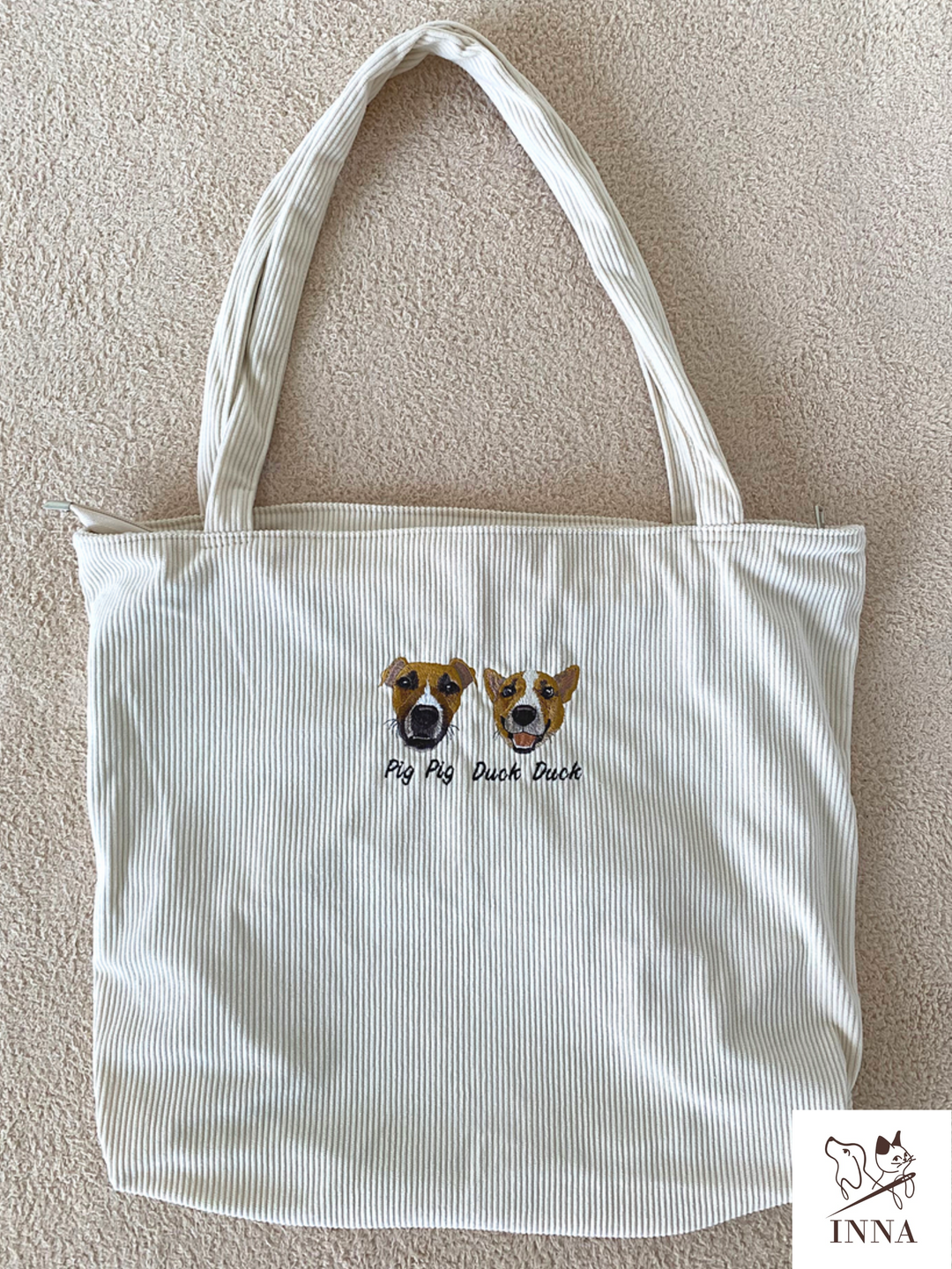 包包｜燈芯絨帆布包