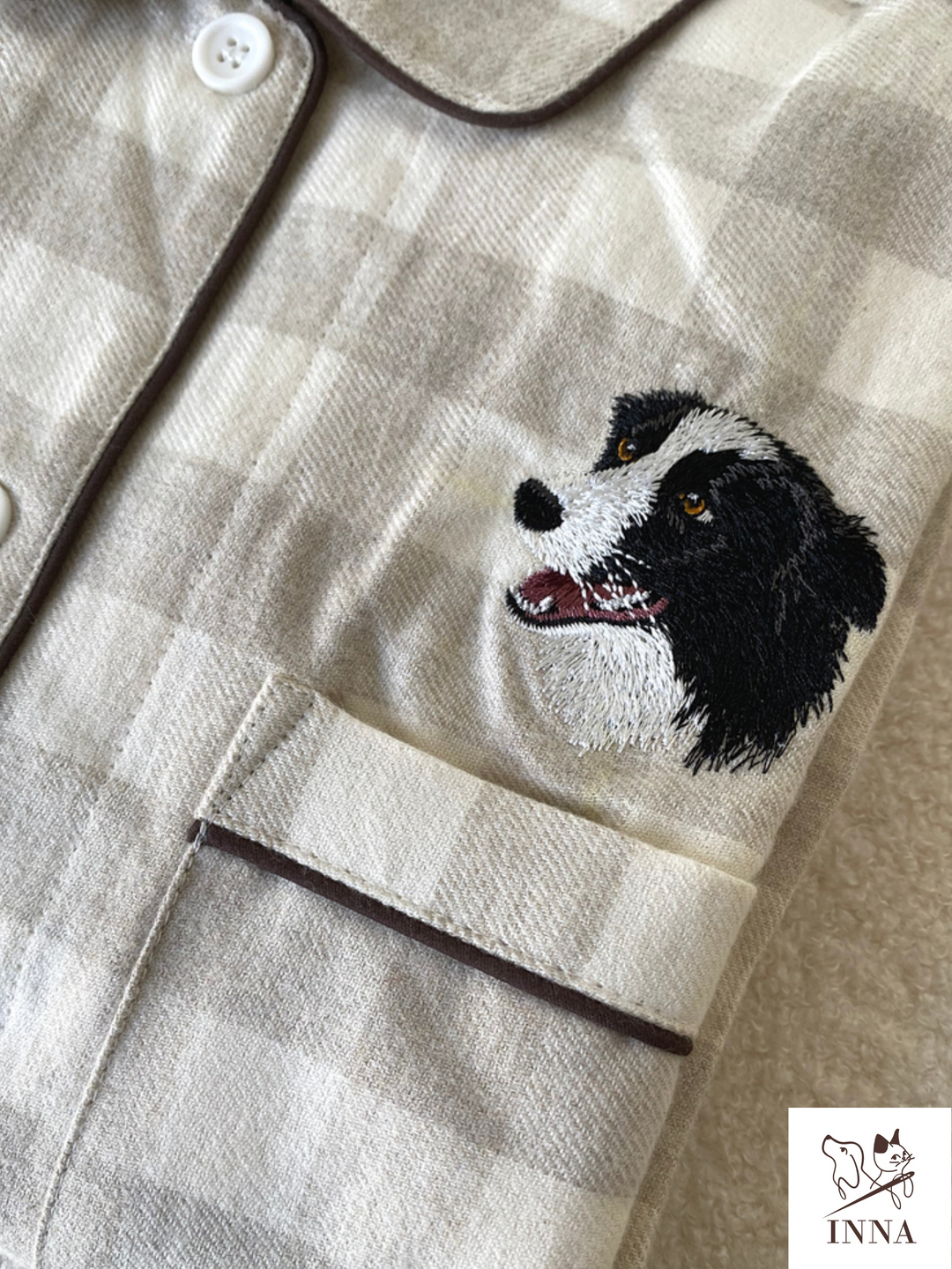 睡衣｜法蘭絨長袖睡衣